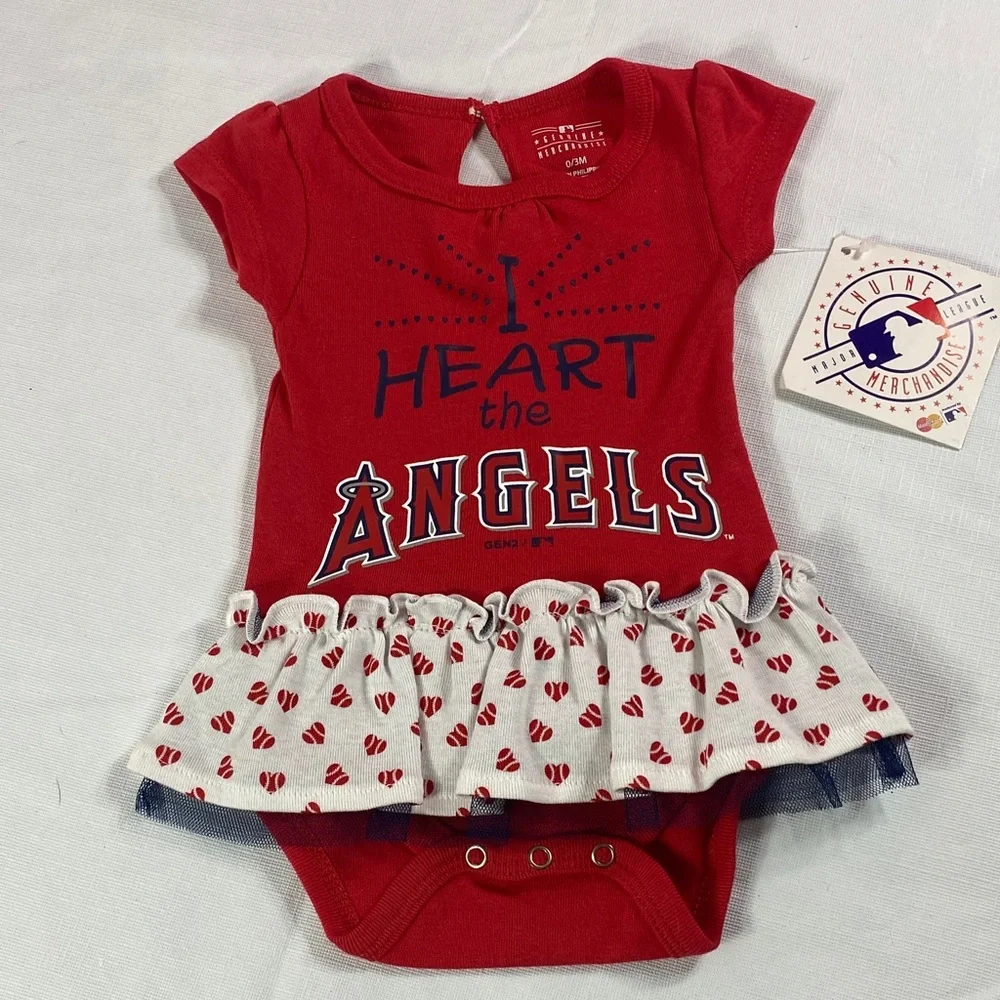 Genuine Merchandise Red Angels Diaper Cover